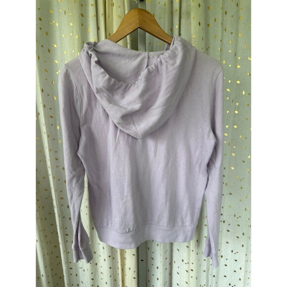 Victoria's Secret  PINK Soft Terry Full Zip Up Hoodie Gym Track Jacket S - Picture 3 of 5